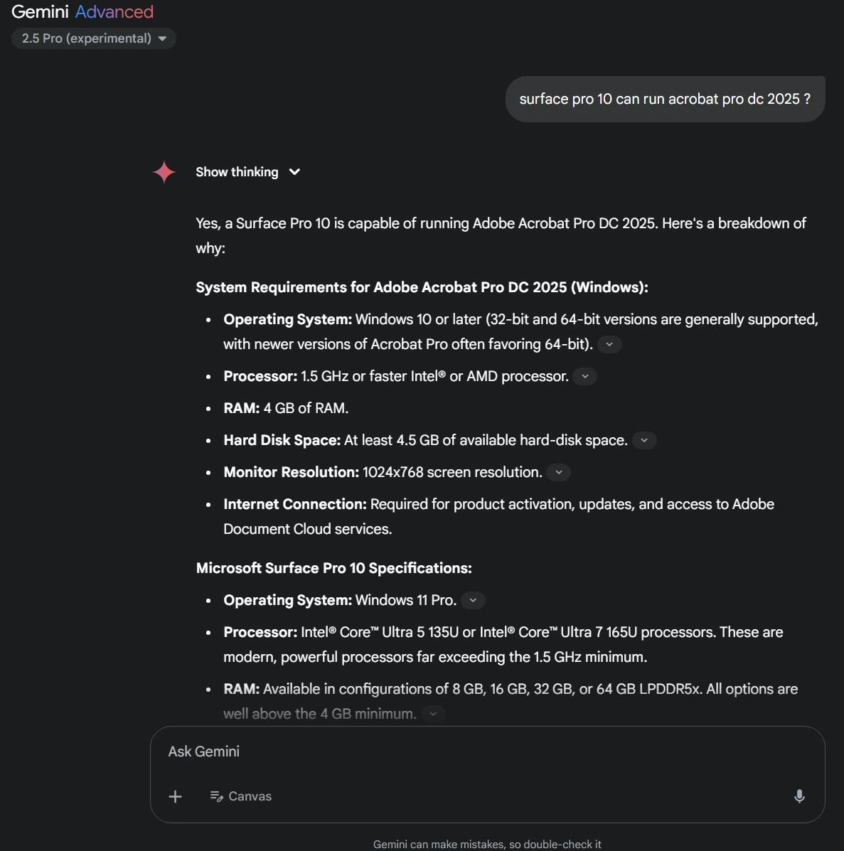 Google Gemini Pro — feature 1